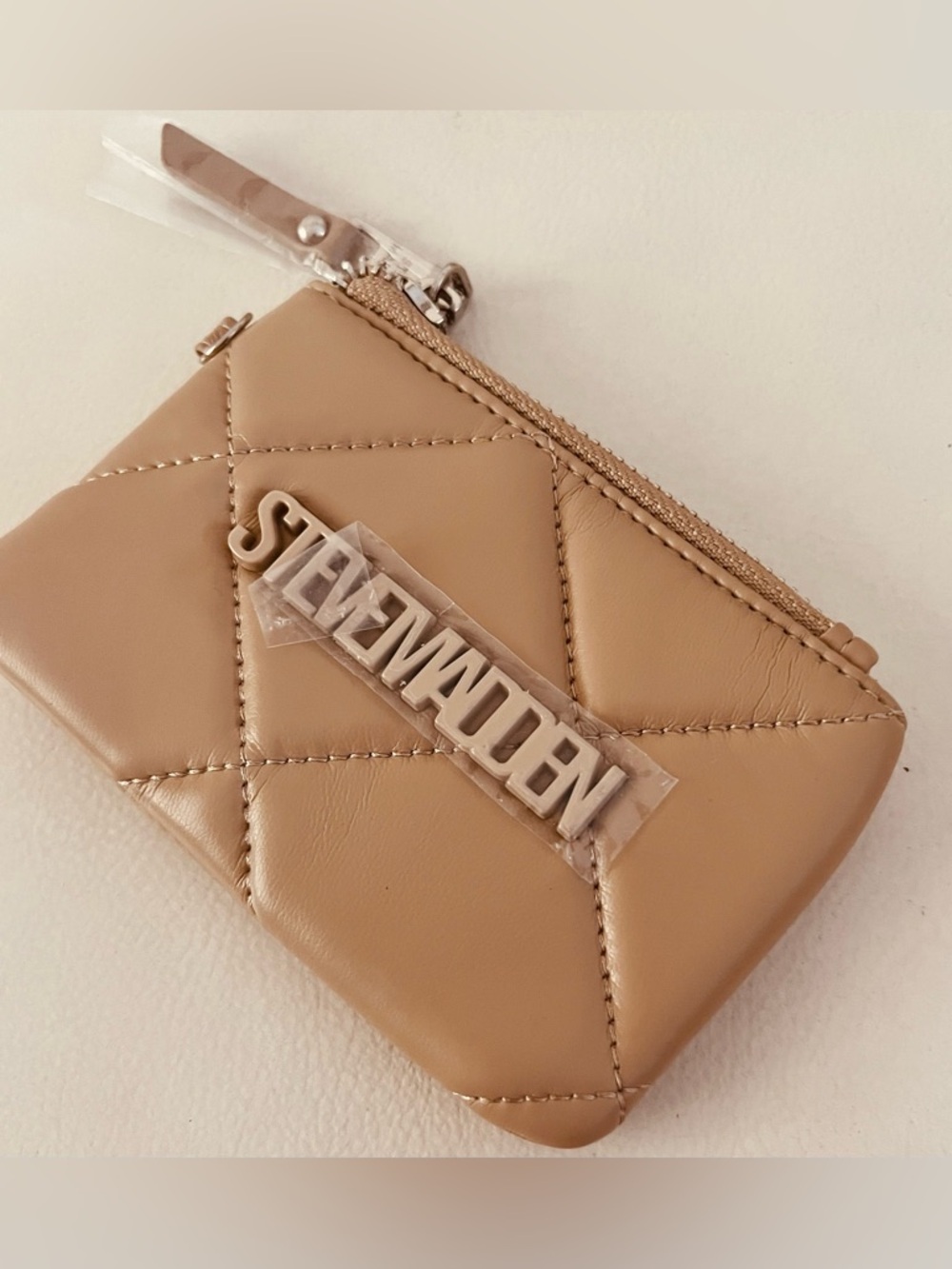NWT STEVE MADDEN QUILTED WALLET CARD   HOLDER CASE ORGANIZER